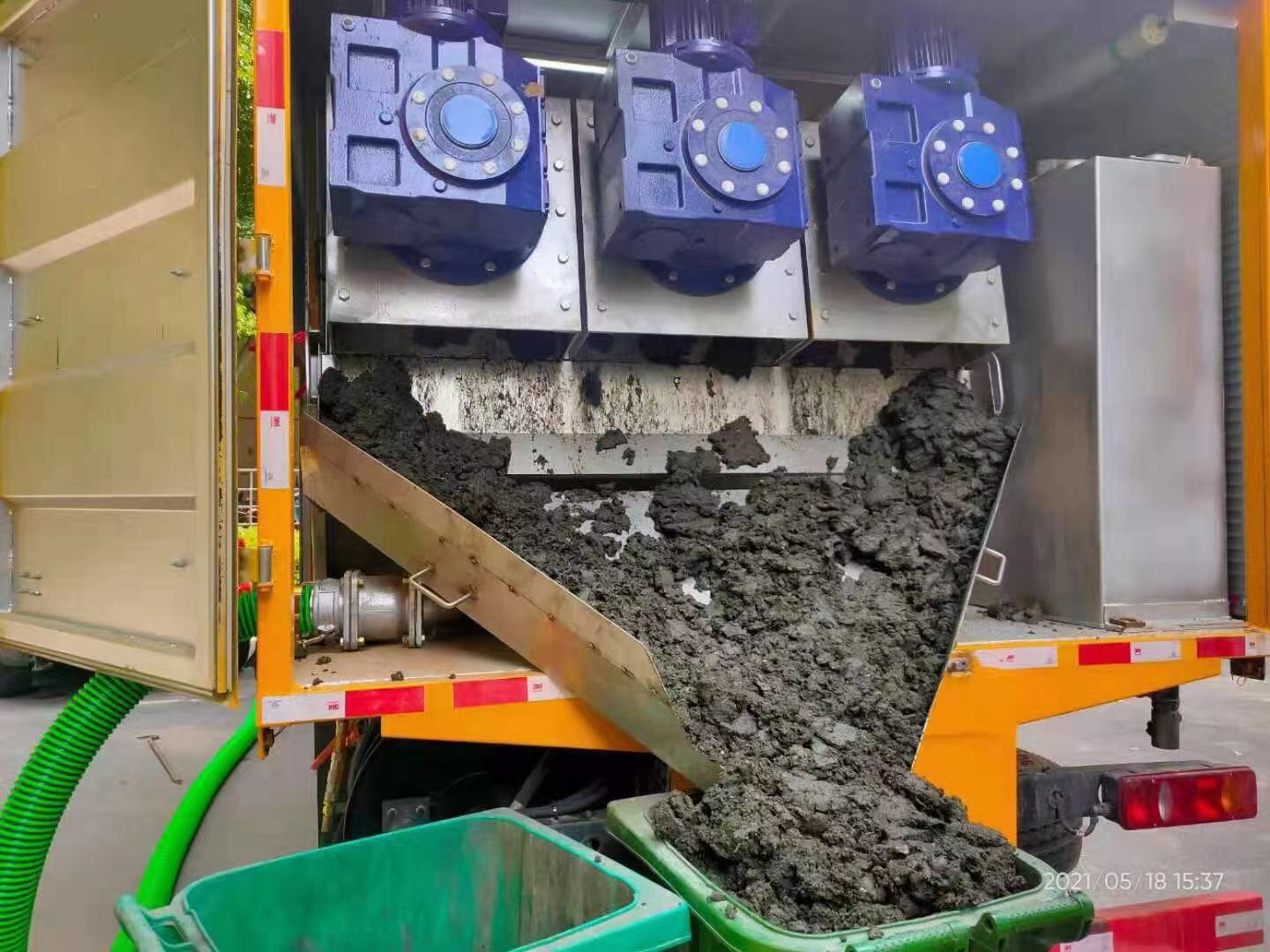 乐东化粪池清掏城市维护站-泥浆净化干湿分离处理